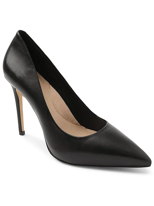 Women's padded - insole stiletto heel pumps for added comfortSkie Womens Leather Dressy Pumps