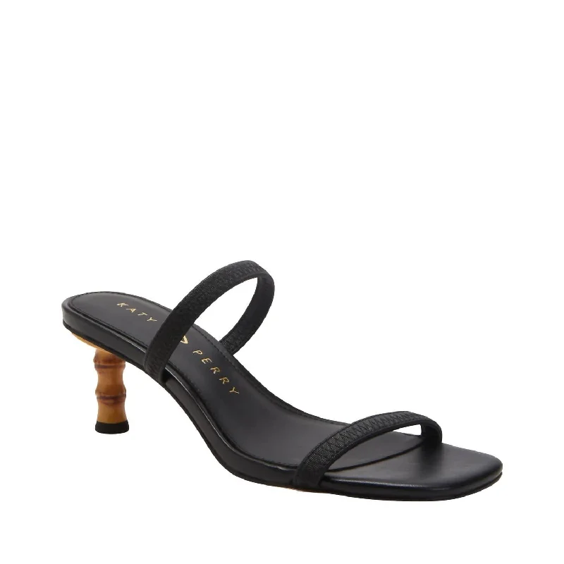 Women's date - night stiletto heel pumps with a sexy silhouetteWomen's Leilei Stretch Sandals In Black