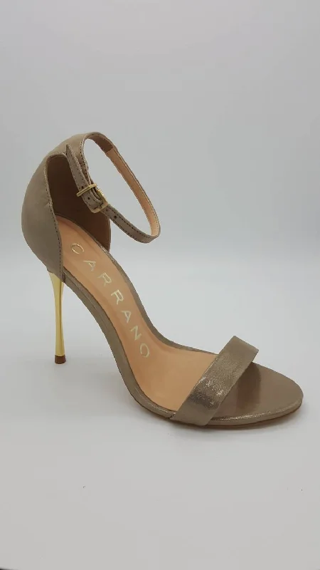 Women's satin - lined stiletto heel pumps for extra comfortDotz Luna Heels In Taupe