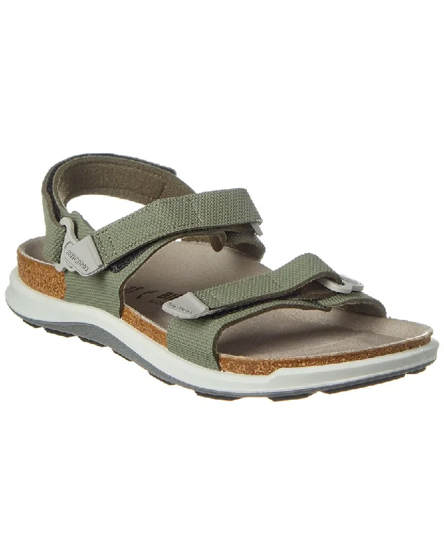 Women's Sandals with a Glitter - Coated Strap in Gold for a Sparkly Summer OutfitBirkenstock Kalahari Narrow Birko-Flor Sandal