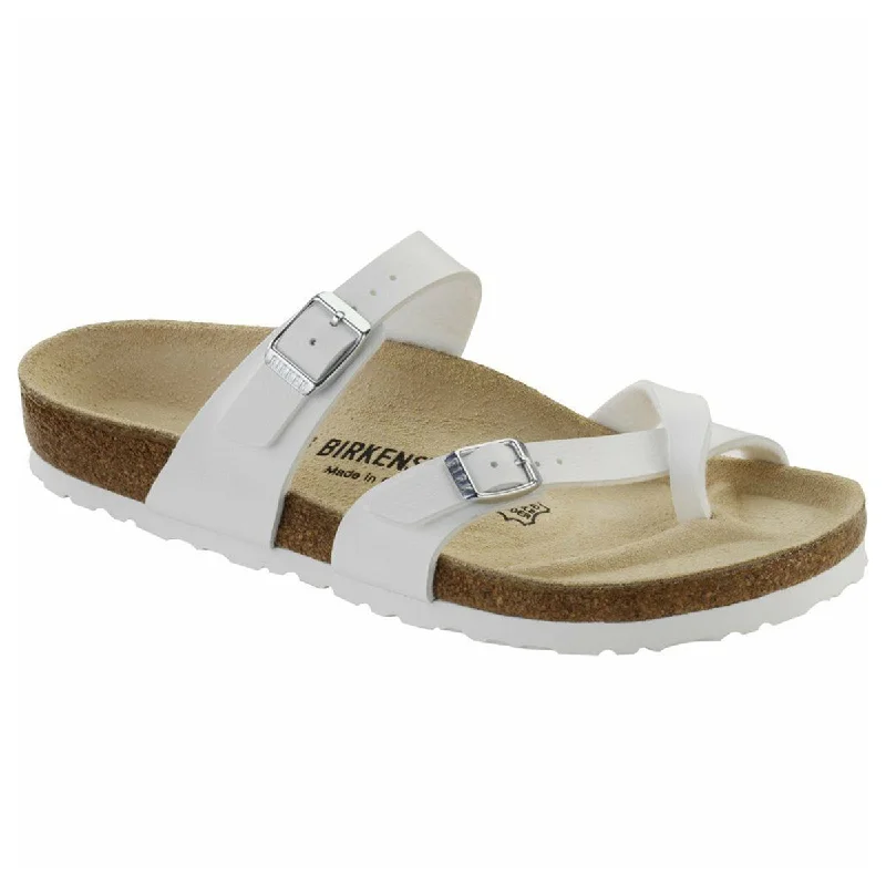 Women's Sandals with a Glitter - Coated Strap in Gold for a Sparkly Summer OutfitMayari Birko-Flor Women's Sandals