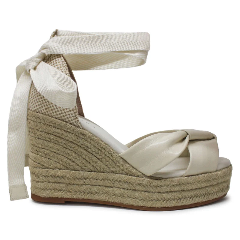 Women's Sandals with a Glitter - Coated Strap in Gold for a Sparkly Summer OutfitCloudfeel Hampton Textile Women's Platform Sandals