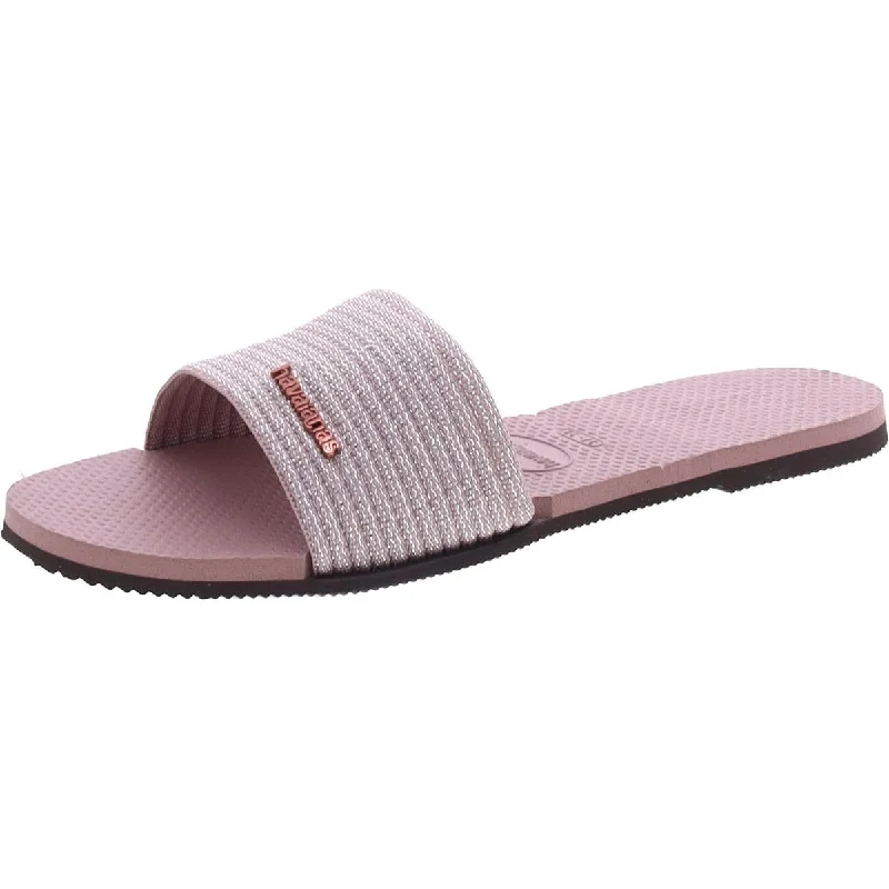 Women's Thong Sandals with a Beaded Design in Multicolor for a Beachy AestheticHavaianas Womens Casual Flat Slide Sandals