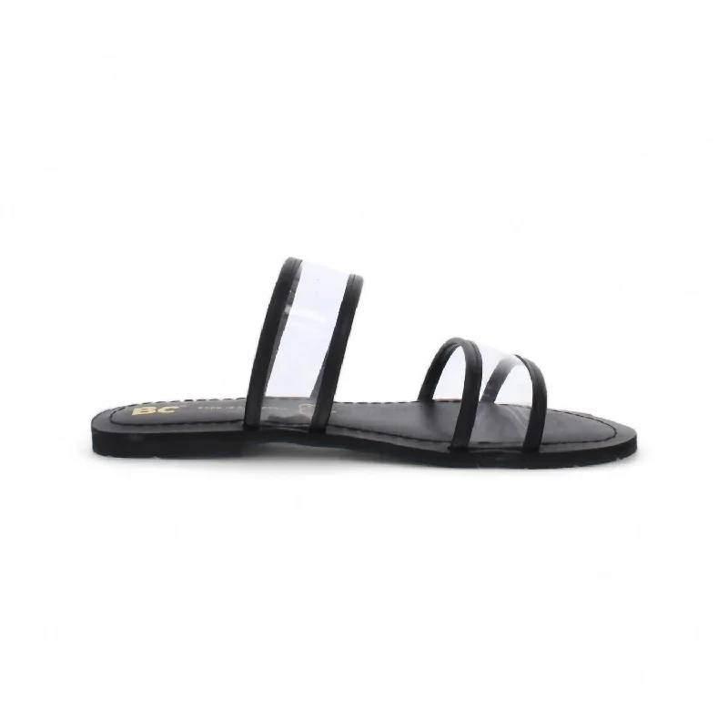 Women's Thong Sandals with a Beaded Design in Multicolor for a Beachy AestheticWomen's Nectar Sandal In Black