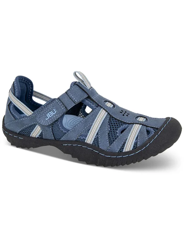 Orthopedic Women's Sandals with Arch Support in Gray for Foot HealthWomens Strappy Man Made Flatform Sandals