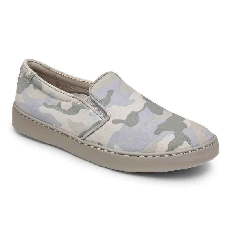 Lightweight Knit Women's Sneakers with Arch Support for All - Day ComfortAvery Pro Camo Sneakers In Grey