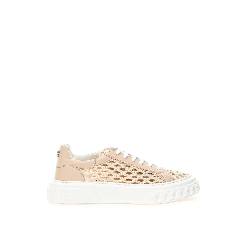 Retro - Style Women's Sneakers in Pastel Colors for a Nostalgic and Fashionable VibeCasadei Casadei Chic  Leather Women's Sneakers