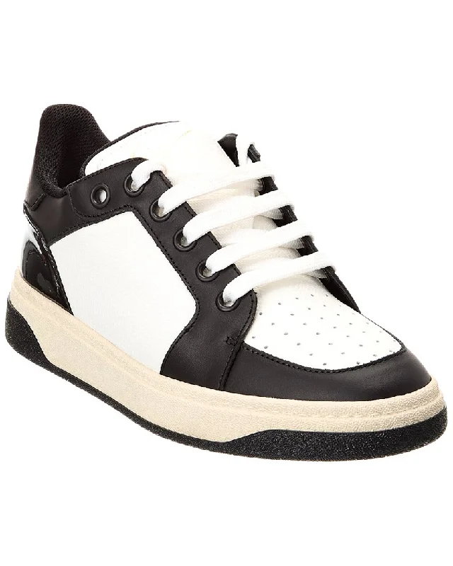 Women's Sneakers with Heel - Stabilizing Technology for Better Balance During RunningGiuseppe Zanotti GZ94 Leather Sneaker