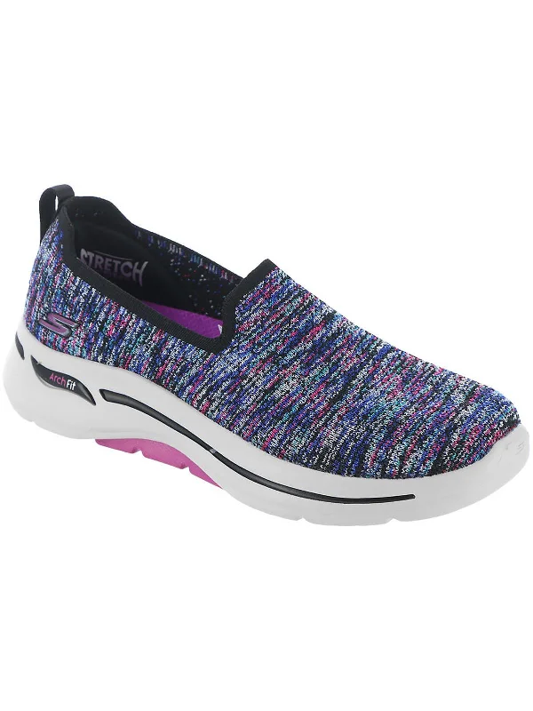 Lightweight Knit Women's Sneakers with Arch Support for All - Day ComfortGo Walk Arch Fit-Vivid Sparks Womens Fitness Lifestyle Slip-On Sneakers