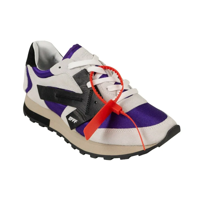 Water - Resistant Women's Hiking Sneakers with Traction Outsoles for Outdoor AdventuresOff White C/O Virgil Abloh Hg 'Purple Runner' Sneakers - White