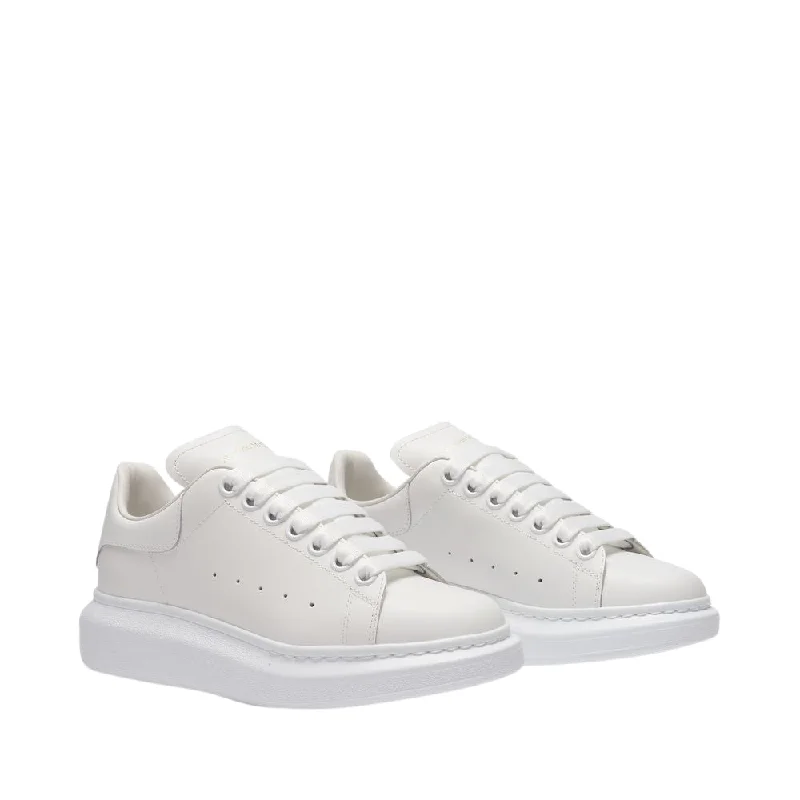 High - Top Women's Leather Sneakers in Black for a Stylish and Durable OptionOversized Sneakers - Alexander McQueen - Leather - White