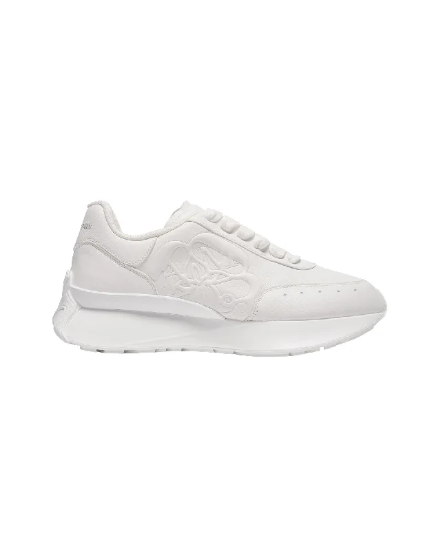 Water - Resistant Women's Hiking Sneakers with Traction Outsoles for Outdoor AdventuresOversized Sneakers - Alexander Mcqueen - White - Leather