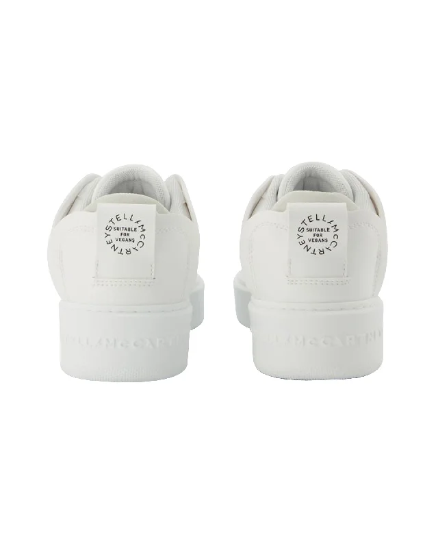 Wide - Width Women's Sneakers for Comfortable Fit for Those with Wider FeetS-Wave Sneakers - Stella Mccartney - Ice - Vegan Leather