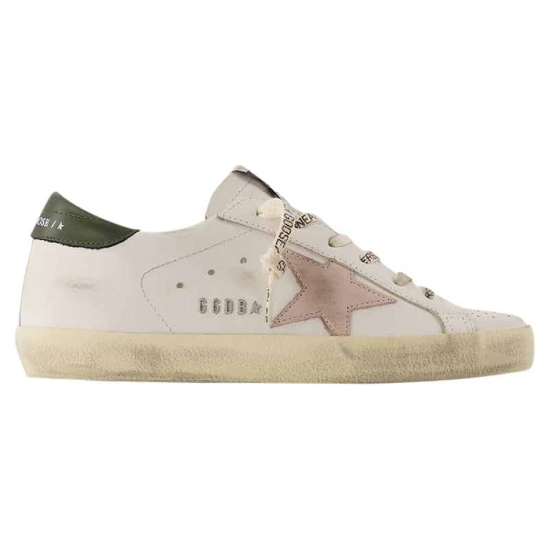 Chunky - Sole Women's Platform Sneakers in White for a Trendy Street Style LookSuper Star Sneakers - Golden Goose Deluxe Brand - Leather - White