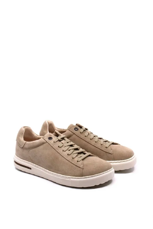 Retro - Style Women's Sneakers in Pastel Colors for a Nostalgic and Fashionable VibeUnisex Bend Low Sneakers - Narrow In Sandcastle