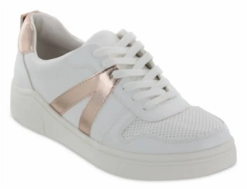 Women's Sneakers with Heel - Stabilizing Technology for Better Balance During RunningWomen's Alta Sneakers In Rose Gold