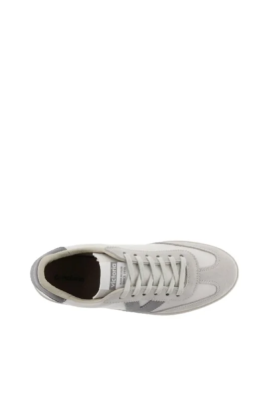 Women's Sneakers with Hidden Wedges for a Subtle Height Boost and Added StyleWomen's Berlin Faux Leather Sneakers In Gris