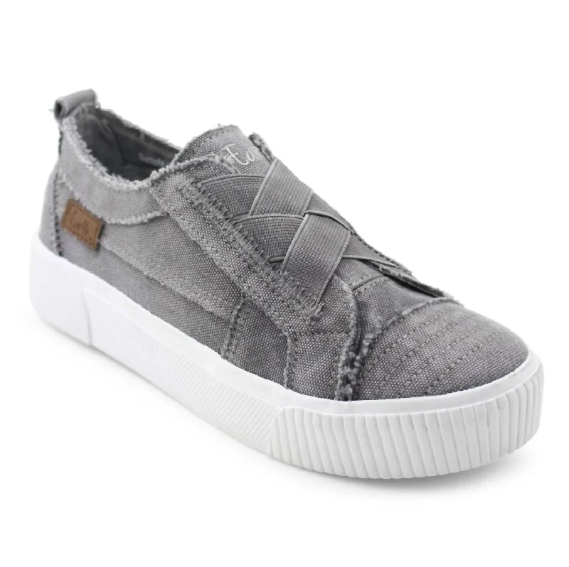 Wide - Width Women's Sneakers for Comfortable Fit for Those with Wider FeetWomen's Create Slip-On Sneakers In Steel Gray