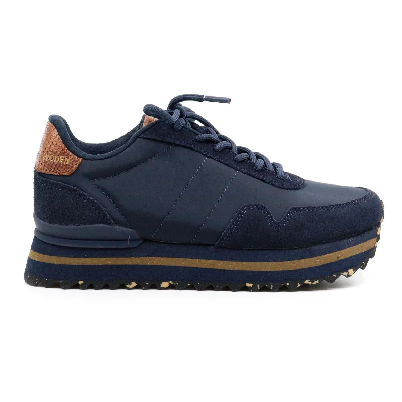 Vegan - Friendly Women's Sneakers Made from Recycled Materials for an Eco - Conscious ChoiceWomen's Nora Iii Platform Sneakers In Dark Navy