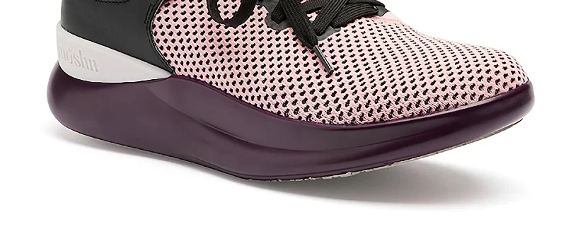 Lace - Up Women's Athletic Sneakers with Shock - Absorbing Midsoles for Intense WorkoutsWomen's Rhythm Sneakers In Quartz Pink