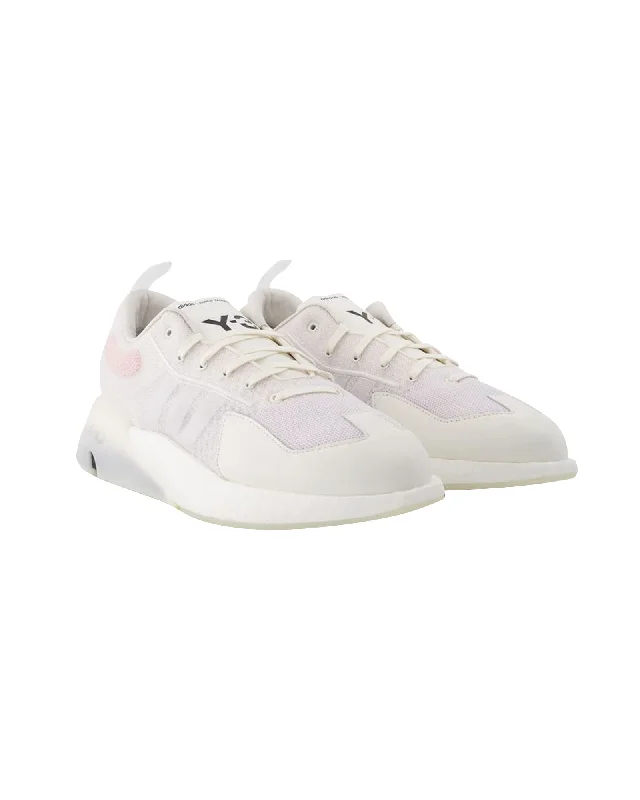 Women's Sneakers with Heel - Stabilizing Technology for Better Balance During RunningY-3 Orisan Sneakers in White